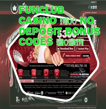 Funclub casino 300 no deposit bonus